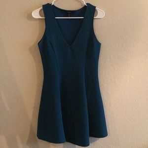 Beautiful emerald green dress